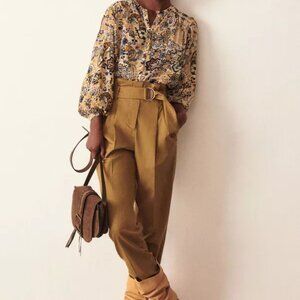 Ba&sh Madrid pants mustard size S